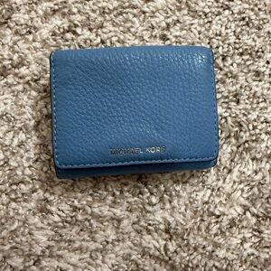 Michael Kors Blue Wallet